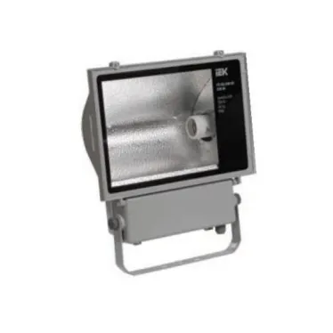 Прожектор металлогалогенный ГО03-250-02 250Вт цоколь E40 серый ассиметричный IP65 IEK