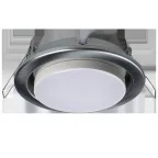 Светильник встраиваемый под лампу GX53 PGX53 10639.26 хром матовый