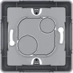 Коробка накладного монтажа 1 пост INSPIRIA алюминий