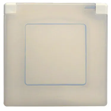 ETIKA Рамка 1 пост IP44 слоновая кость