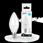 Лампа светодиодная LED 6 Вт 450 лм 4100К свеча нейтральный E14 AC 220В Elementary Gauss