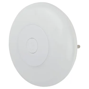 Ночник - светильник светодиодный NN-632-SW-W в розетку с выключателем белый