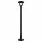 Светильник садово-парковый 4гран черный напольный 112см E27 IP44(У1) НТУ 07-40-002 Валенсия 4 (60)
