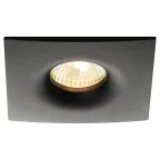 Светильник встраиваемый алюминиевый KL104 BK MR16 GU5.3 черный