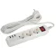 Удлинитель электрический U-3es-5m-USB c заземлением с выключателем 3 розетки + 3xUSBA 5м 10А