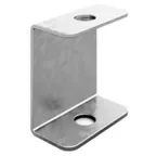 Кронштейн потолочный С-образный, толщина 2,0 мм, Сендзимир цинк