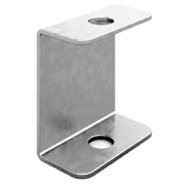 Кронштейн потолочный С-образный, толщина 2,0 мм, Сендзимир цинк