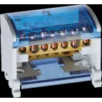 Шина нулевая на DIN-рейку в корпусе 2х7 групп