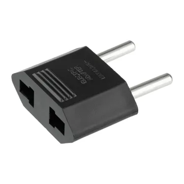 Сетевой переходник плоский "Тефаль" черный PROCONNECT Индивидуальная упаковка 1 шт | 11-1042-9 | PROconnect