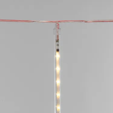 Гирлянда "Тающие сосульки" светодиодная, 8 шт х 50 см, шаг 40 см, 230 В, Теплые Белые светодиоды | 256-416 | NEON-NIGHT
