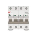 Выключатель автоматический AV-6 4P 4A (B) 6kA AVERES