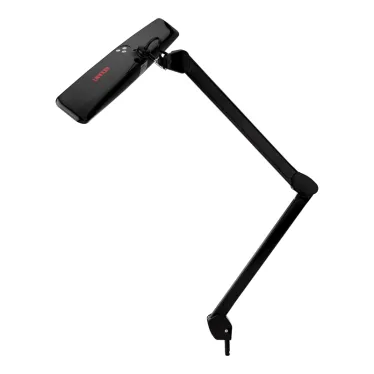 Настольная бестеневая лампа на струбцине , 84 LED, регулятор яркости, черная | 31-0411 | REXANT