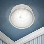 Светильник встраиваемый декоративный KL94 WH MR16/GU5.3 белый, пластиковый (MR16/GU5.3 в комплект не входит)