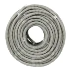 Труба гибкая 16мм с протяжкой серая (100м) Plast