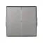 Клавиша двойная, Scudo, серый