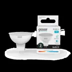 Лампа светодиодная LED 7 Вт 550 лм 4100К софит MR16 нейтральный GU5.3 AC 220В Elementary Gauss