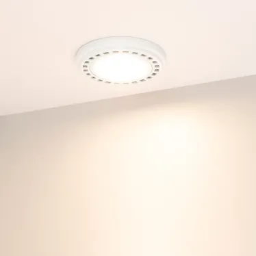 Лампа светодиодная AR111-UNIT-GU10-15W-DIM Warm3000 (WH, 120 deg, 230V) | 026890 | Arlight