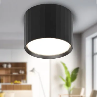 Светильник настенно-потолочный спот OL39 BK под GX53 IP20 черный