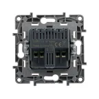 ETIKA Светорегулятор поворотный без нейтрали 300Вт слоновая кость