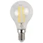Лампа светодиодная F-LED P45-9w-840-E14 (филамент, шар, 9Вт, нейтр, E14) (10/100/4000)