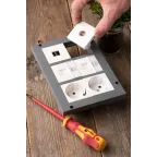 Рамка приборная на 12 модулей для лючка C-Line 24