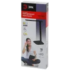 Светильник настольный светодиодный черный NLED-462-10W-BK