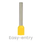 Наконечник штыревой втулочный изолированный НШвИ 6,0-24 (50шт.) PROxima