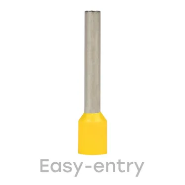 Наконечник штыревой втулочный изолированный НШвИ 6,0-24 (50шт.) PROxima