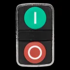 Механизм кнопки исполнительный XB4 'пуск-стоп' плоский возвратный без фиксации с подсветкой PROxima