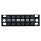 Терминал клеммный TB-4506 до 4.5мм2 45A 6 клеммных пар