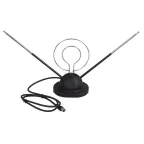 ТВ антенна комнатная телескопическая на подставке Усы (модель RX-105),