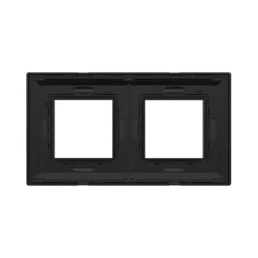 Рамка из металла, ''Avanti'', черная, 4 модуля