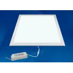 Светильник светодиодный потолочный встраиваемый. (4000K). Корпус белый. В комплекте с и/п. Алюминий