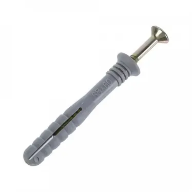 Дюбель-гвоздь 6x60 полипропилен потайной (10 шт/уп) | PR08.10157 | Промрукав