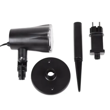 Проектор светодиодный "белые снежинки",  220В | 601-263 | NEON-NIGHT