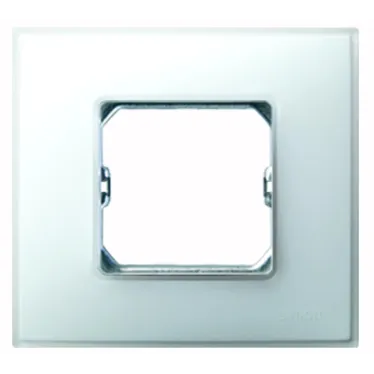 Neos Рамка 1 пост белоснежный