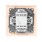 Валенсия кнопка звонка 10А кремовая