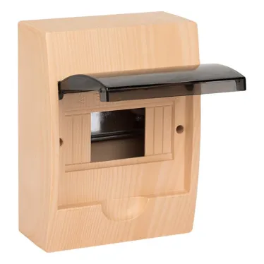 Щит распределительный навесной ЩРН-П- 6 светлое дерево IP41 PROxima