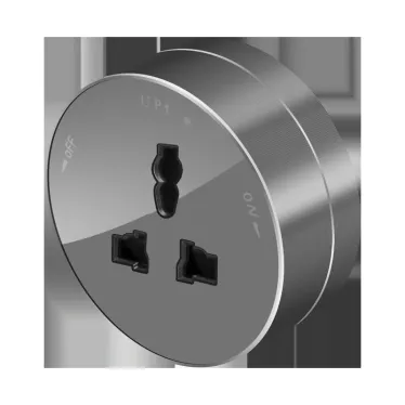 MultiTrack Розетка универс. круглая 13А/250В Графит