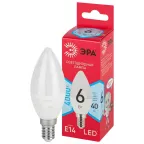 Лампа светодиодная RED LINE LED B35-6W-840-E14 R E14 / Е14 6 Вт свеча нейтральный белый свет