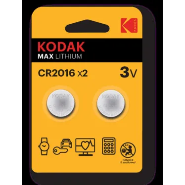 Батарейка CR2016-2BL MAX Lithium (60/240/43200)