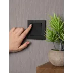 Стокгольм Механизм Выключателя 1-кл. 10А черный