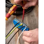 Шина нулевая PE 63.8 (DIN изолятор)