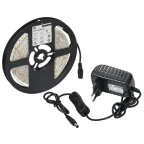 Комплект светодиодной подсветки ''Сделай сам'' (лента LED 5м LSR-2835W60-4,8-IP65-12В + драйвер + выключатель) IEK