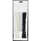 Набор хомутов 2,5х200 (25б. 25ч) (50шт/упак)