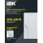 Светильник светодиодный ДВО 6571-P 45Вт 4000К 595х595х20 призма IEK