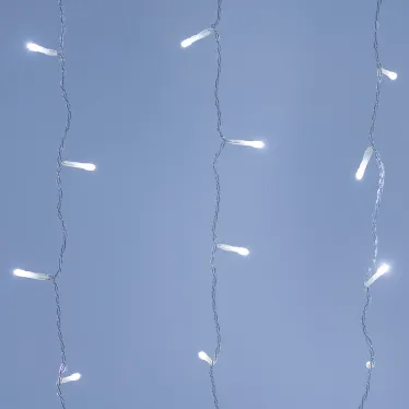 Светодиодная гирлянда ARD-CURTAIN-HOME-2000x2500-CLEAR-300LED White (230V, 12W) | 024834 | Arlight