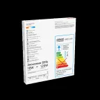 Светильник светодиодный ДВО 18 Вт 1200 лм 3000К AC 220В IP20 круг D225х22мм монт d210мм Алюминий тонкий Slim Gauss