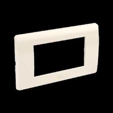 BRAVA Рамка 4 модуля бежевая RAL9001