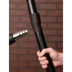 Трубка термоусаживаемая ТУТ нг 50/25 черная рулон PROxima